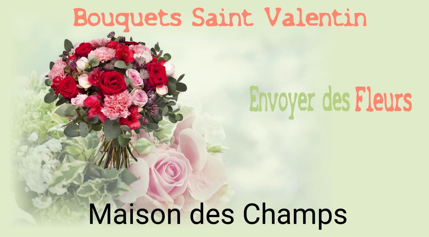 Roses de Saint-Valentin livrées à Maison-des-Champs